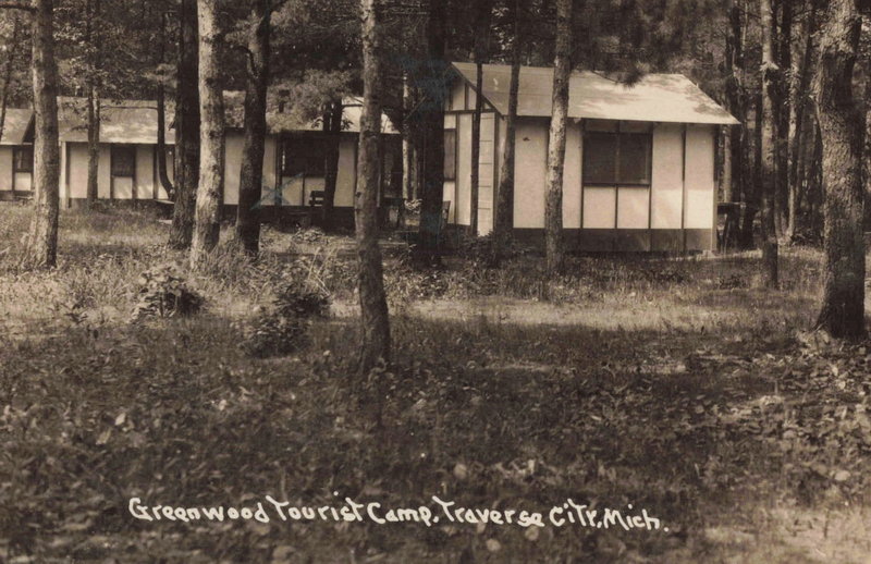 Greenwood Tourist Camp - Vintage Postcard (newer photo)